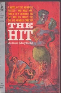 The Hit by Julian Mayfield 1st thus 1959 Pocket # 1229 Very Good Vintage PBK! - Picture 1 of 1