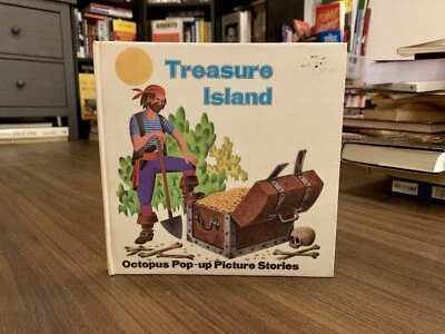 Treasure Island - Octopus Pop-Up Picture Stories (1979, Hardcover) Vintage - Image 1 of 4