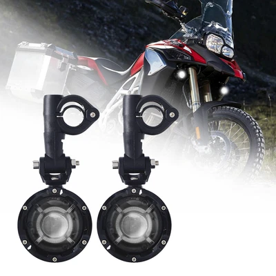 Luces LED antiniebla auxiliares punto conducción lámpara más brillante para BMW R1200GS F800GS K1600 Foto 1 de 4