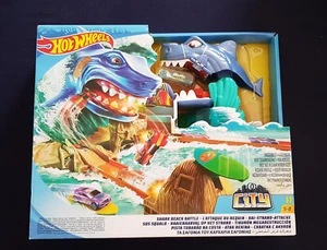 Hot Wheels FNB21 - HW City Hai Strand Attacke Set NEU - Bild 1 von 2