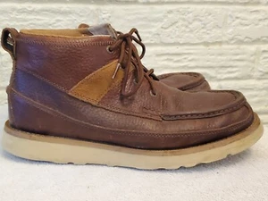 Twisted X Men's 4" Wedge Sole Lace Up Leather Boots Size 8.5 M - Picture 1 of 12