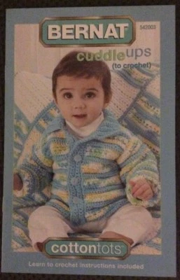 Cuddle Ups to Crochet - Bernat Book 542003 - 4 Patterns - Image 1 of 2