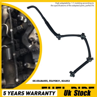 Fuel Injector Leak Off Pipe For Vauxhall Insignia 18- 2.0 B20DTH D20DTH 55486055 - Image 1 of 4