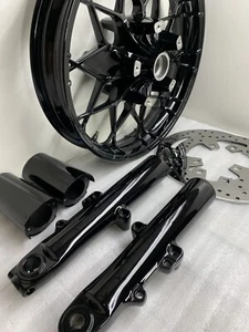 Llanta Harley Front Prodigy negra OEM STREET GLIDE TOURING INTERCAMBIO OEM - Imagen 1 de 12