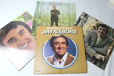 LOT OF 5 JIM NABORS LP - GOLDEN VOICE OF, HOW GREAT THOU ART, LORDS PRAYER ++ Foto 1 de 4