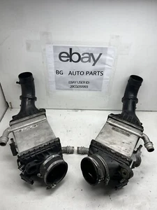 2014-2019 BMW F85 X5M F86 X6M GENUINE TURBOCHARGER AIR INTERCOOLER PAIR OEM - Picture 1 of 8