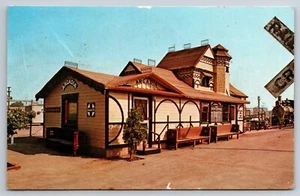 Arcadia Railway Station California vintage postcard #0870 - Picture 1 of 2