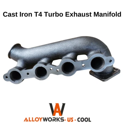 Cast T4 Turbo Exhaust Manifold for 99-13 12 Chevy Silverado GMC Sierra 1500 LS. - Image 1 of 4