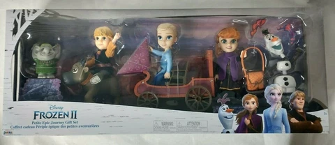 Disney Frozen II Petite Epic Journey Elsa Anna Olaf Sven Kristoff Doll Gift Set Cover