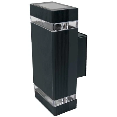 Grafner Wandleuchte LED Außenleuchte Terrasse Gartenlampe Anthrazit Aluminium - Bild 1 von 4