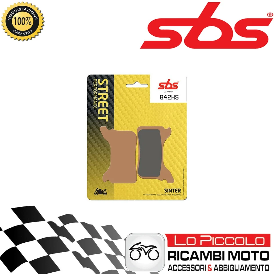 PASTIGLIE FRENO ANTERIORE SBS SINTERIZZATE HUSABERG FS 650 C 2005 - 2008 Foto 1 de 1