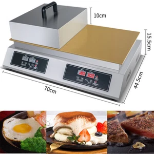 Souffle Waffle Maker Machine Pancakes Maker Dorayaki Baker Souffle Pan Maker - Picture 1 of 12