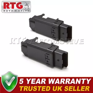 2X TEMIC FOR RENAULT MEGANE CONVERTIBLE CC CABRIO WINDOW REGULATOR MOTOR MODULE - Picture 1 of 2