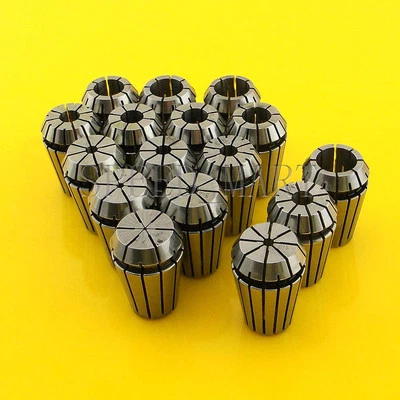 16pcs ER20 Spring Collet Chuck Tool Set CNC 1mm-13mm 1/8" 1/4" 1/2" - Image 1 of 4