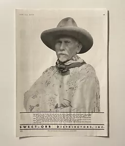 Dan Beard Boy Scout Of America Sweet Orr Distributors 1934 Print Ad - Picture 1 of 2