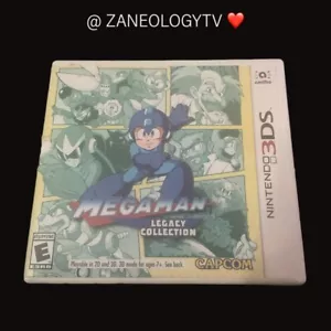 Mega Man Legacy Collection (Nintendo 3DS, 2016) CIB Complete w/ Stickers + Music - Picture 1 of 9