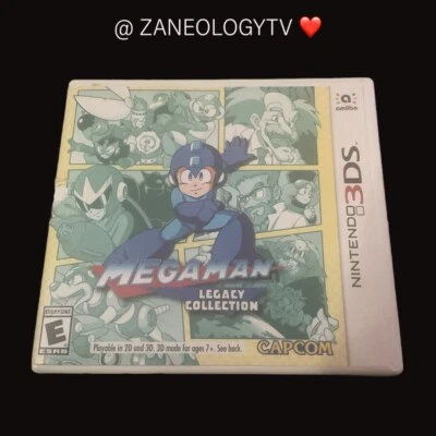 Mega Man Legacy Collection (Nintendo 3DS, 2016) CIB Complete w/ Stickers + Music - Image 1 of 4