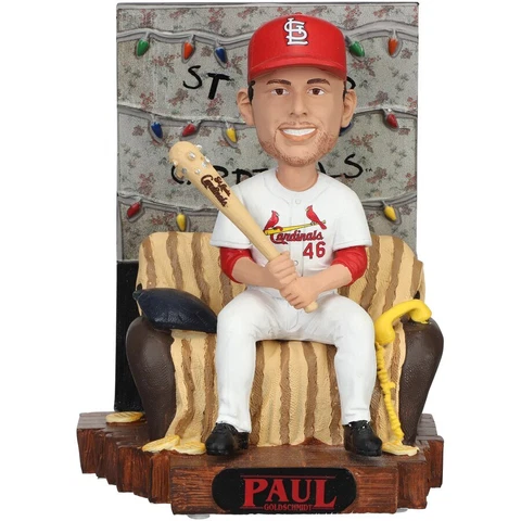 Paul Goldschmidt St. Louis Cardinals Stranger Things Alphabet Wall Bobblehead Cover