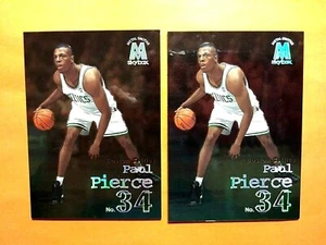 1998-99 Skybox Molten Metal #91 Paul Pierce Metal Smiths ROOKIE 2 Card Lot - Picture 1 of 2
