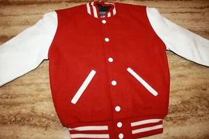 Vintage STEWART STRAUSS Varsity Letterman Jacket Wool 49ERS REDS TODDLERS XS - Picture 1 of 3
