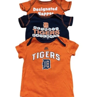 12 个月底特律老虎连体小睡 3 共 — 第 1/4 张图片