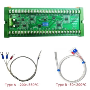16AI RS485 Analog Input RS485 PT100 RTD Temperature Sensor Collector - Picture 1 of 15