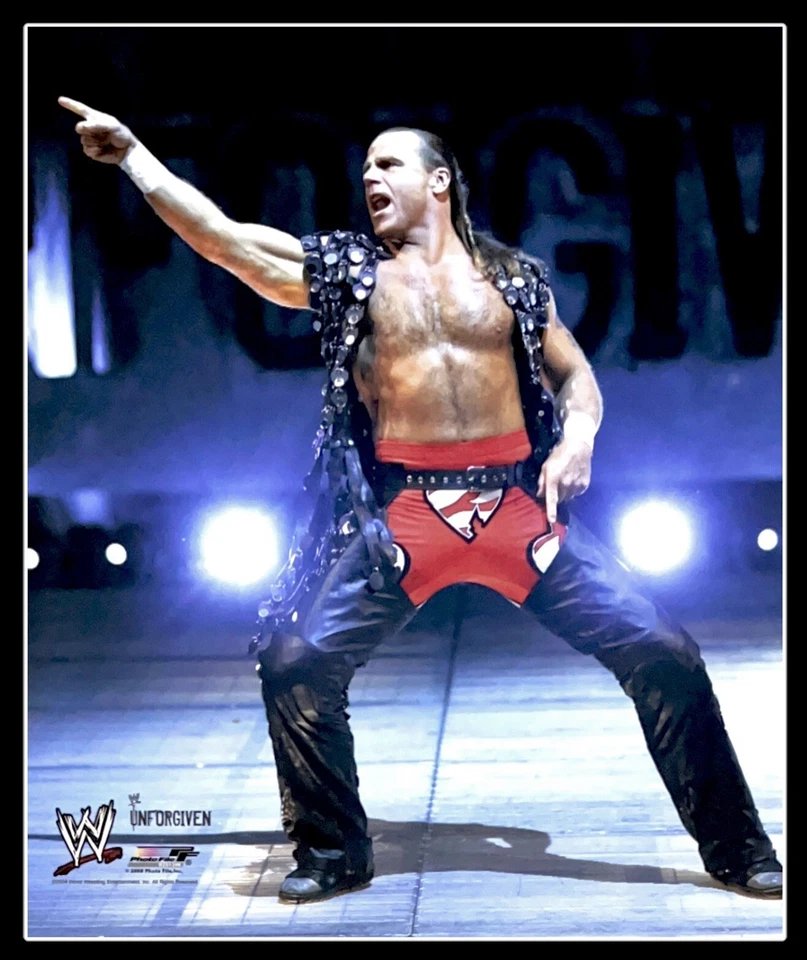 WWE SHAWN MICHAELS LICENCIA OFICIAL 8X10 ORIGINAL LUCHA LIBRE FOTO ARCHIVO 7 Foto 1 de 1