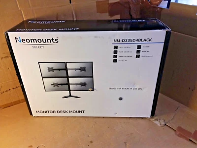 Neomounts desk monitor arm Clamp ACCESORIES ONLY, WHAT YOU SEE IS WHAT YOU GET - Image 1 of 4