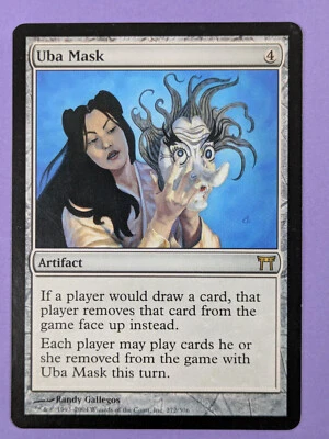 MTG Magic The Gathering: Champions of Kamigawa: Uba Mask #272/306 Rare - LP - Image 1 of 2