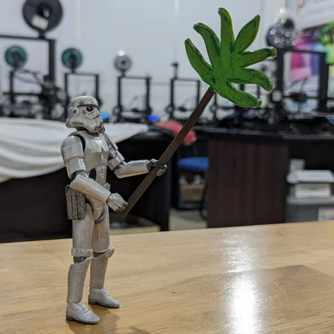 Jawa's Palm Leaf Jabba's Palace for 3.75 IN Figure DIORAMA Cover