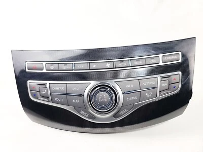INFINITI QX60 JX35 13-16 TABLERO NAVEGACIÓN CLIMATIZADOR CALOR Y CÁMARA INTERRUPTOR DE CONTROL OEM Foto 1 de 3
