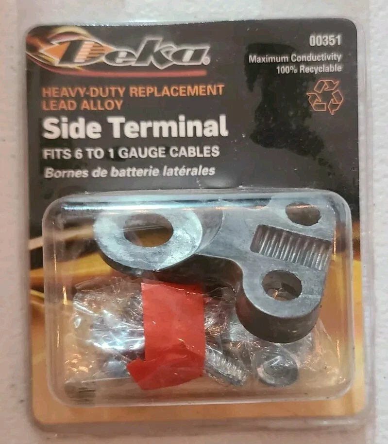 Terminal lateral de batería Deka 00351 para calibre 6 a 1 NUEVO ENVÍO GRATUITO MÁS BARATO Foto 1 de 2