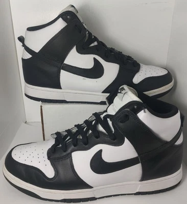 Nike Dunk High Men's Sneakers Black/White Panda DD1399-105 Mens Size 11 - Image 1 of 4