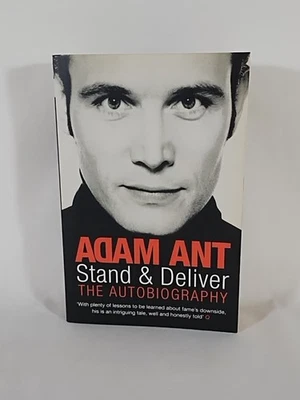Adam Ant - Stand & Deliver - Autobiography - Paperback - Used - Good condition - Image 1 of 4