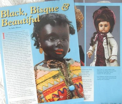 Artículo de historia 11p + fotos - Muñecas afroamericanas antiguas de bisque negro Foto 1 de 4