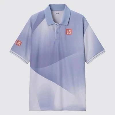 Polo Uniqlo Tenis Hombre Nishikori Kei Talla XL 2023 US Open Foto 1 de 2