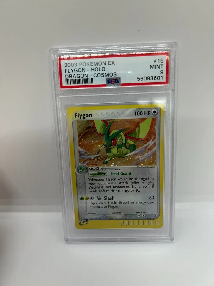 2003 Pokemon Dragon Cosmos #15 Flygon Holo PSA 9 MINT - Image 1 of 1