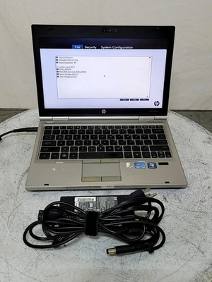 HP ELITEBOOK 2560P XB208AV 12.5" Laptop I7-2620M 4GB 240GB - Image 1 of 4