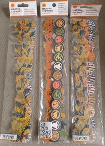 Martha Stewart Crafts Halloween 12" Adhesive Borders - 52 pieces total /405 - Picture 1 of 3