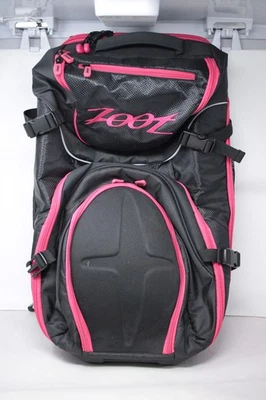 Zoot Ultra Tri Bolsa de Transporte Triatlón Casco Viaje Rodillo Maleta Equipaje Rosa Foto 1 de 4