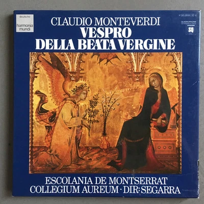 Claudio Monteverdi - Vespro Della Beata Vergine (2xLP, Album, Quad) (Near Mint ( - Image 1 of 4