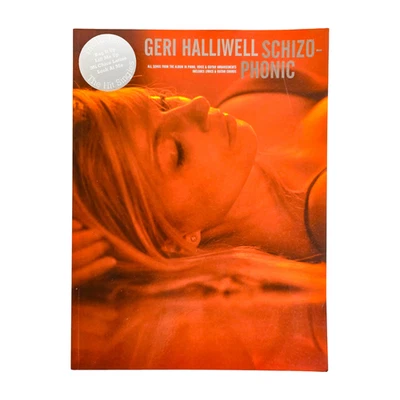 Geri Halliwell Schizo-Phonic Piano Voice Guitar Music Songbook (1999) Spice Girl - Image 1 of 2