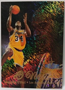 97-98 FLEER FLAIR SHOWCASE SHAQUILLE O'NEAL #7 ROW 1 GRACE LA LAKERS NM-MINT - Picture 1 of 6