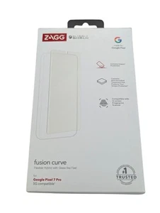 U7-N ZAGG Invisibleshield Fusion Curve Screen Protector Google Pixel 7 Pro Clear - Photo 1 sur 2