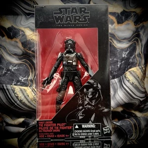 Star Wars The Black Series #11 First Order Tie Fighter Pilot 6" en figura Hasbro - Imagen 1 de 4