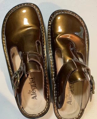 Zapato clásico profesional/enfermera Alegria by PG Lite talla 37/US 7-7.5 ALG-126 bronce Foto 1 de 4