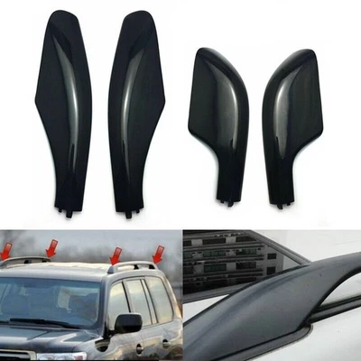 4CPS For Toyota Land Cruiser LC100 1998-2002 ​Roof Rack Rail End Covers Shell - Image 1 of 4