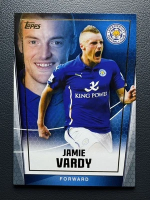2014-2015 Topps Premier Club #56 Jamie Vardy RC Rookie Card - Image 1 of 2