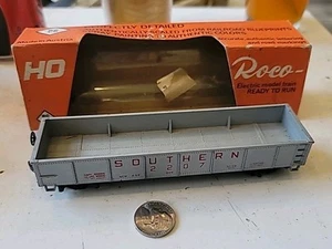 HO ROCO Southern 2207 gondola car #5011 Electric Train Orig Box Gray Austria - Picture 1 of 11