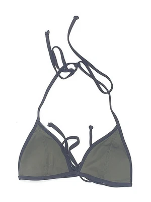 Victoria's Secret Pink Women Gray Swimsuit Top S - Image 1 of 2